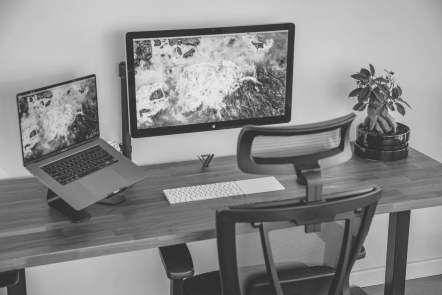 Financial success planning workspace